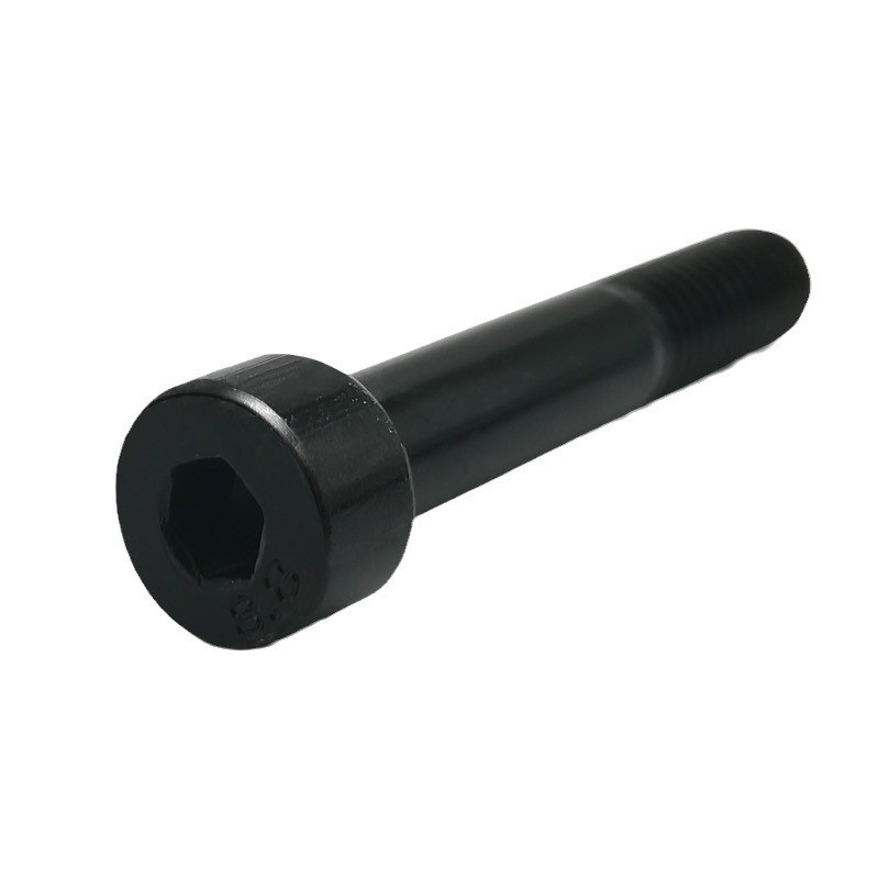 定制8.8级高碳钢内六角圆柱头全牙机螺丝钉DIN7984半牙螺栓图3