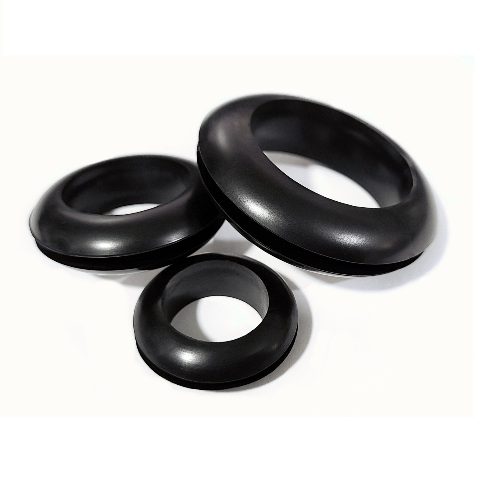 源头厂家环保橡胶护线圈阻燃出线圈 护线环 过线圈电线保护圈图2