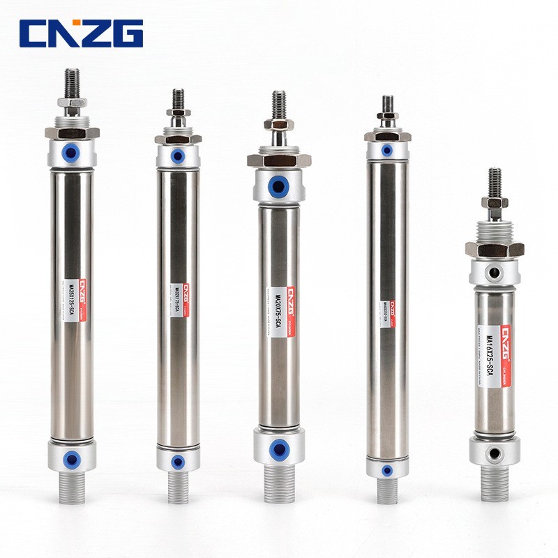 加工定制亚德客型MAL16 20 25 32 40铝合金迷你气缸小型气动