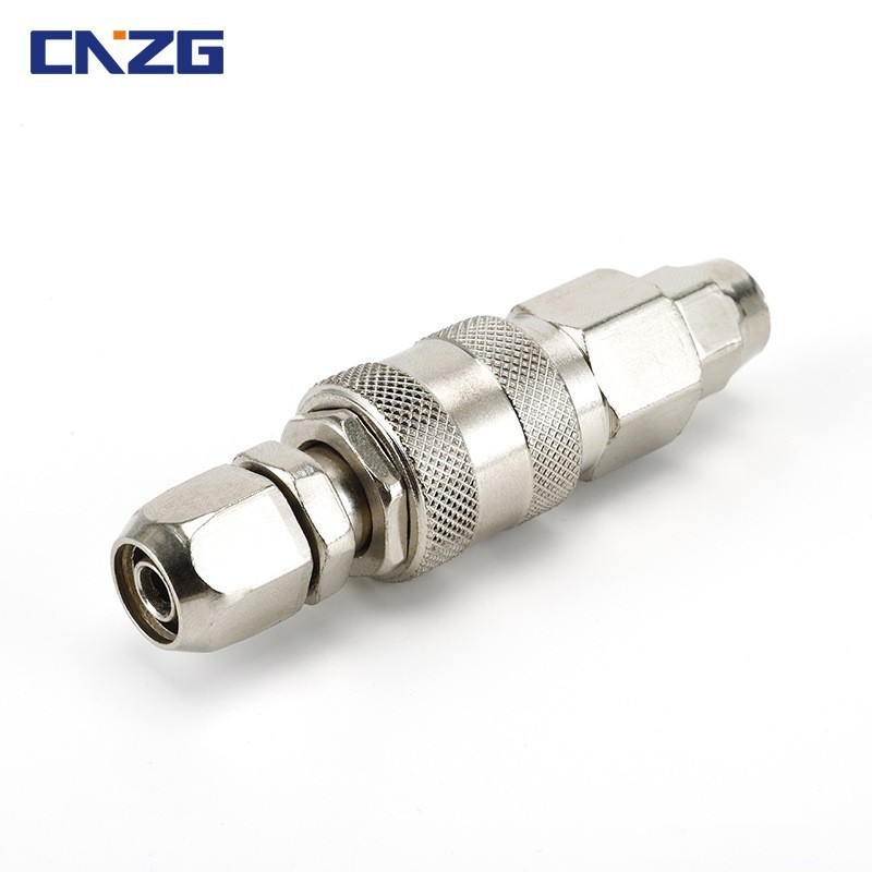 定制欧式接头 三合一快速接头欧式 外螺纹气动快速接头图4