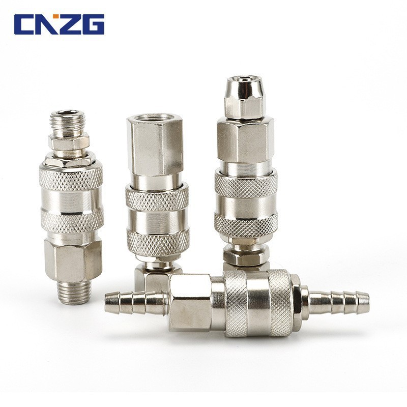 定制欧式接头 三合一快速接头欧式 外螺纹气动快速接头图2