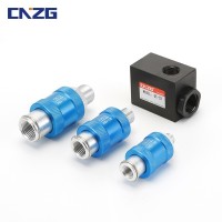 定制手控手滑阀手推阀门滑动开关内外螺纹HSV-08/QE-04快速排气