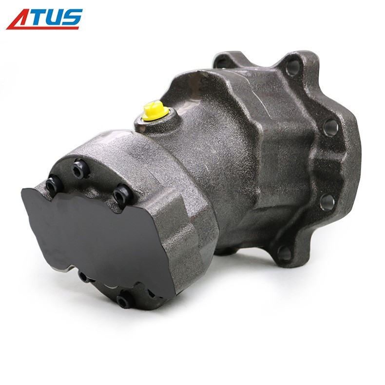 液压马达定制KMF90高速马达 打桩机振动马达 弯轴柱塞定量马达图2