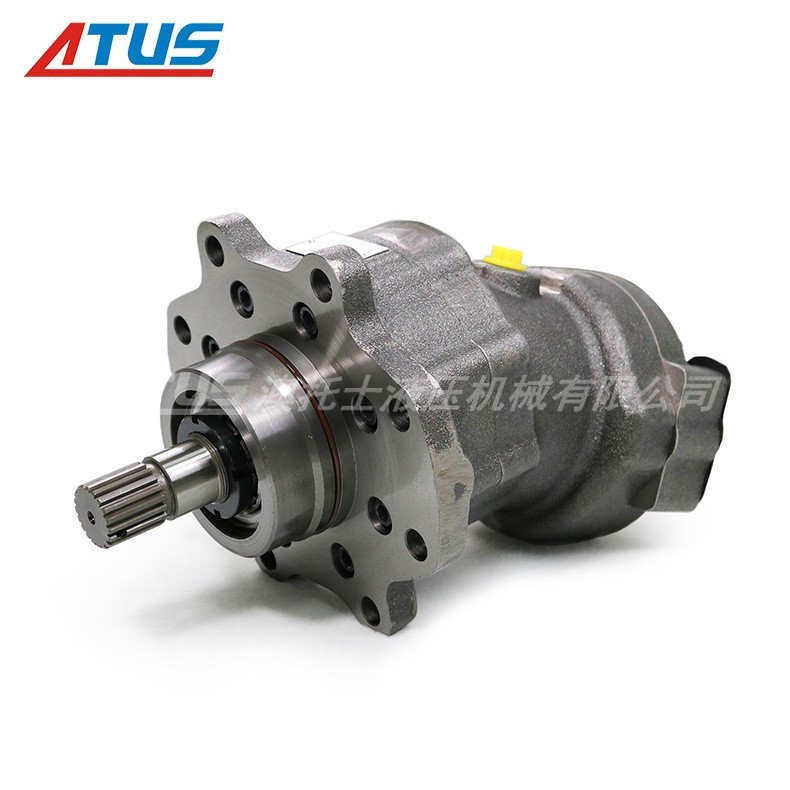 液压马达定制KMF90高速马达 打桩机振动马达 弯轴柱塞定量马达图4