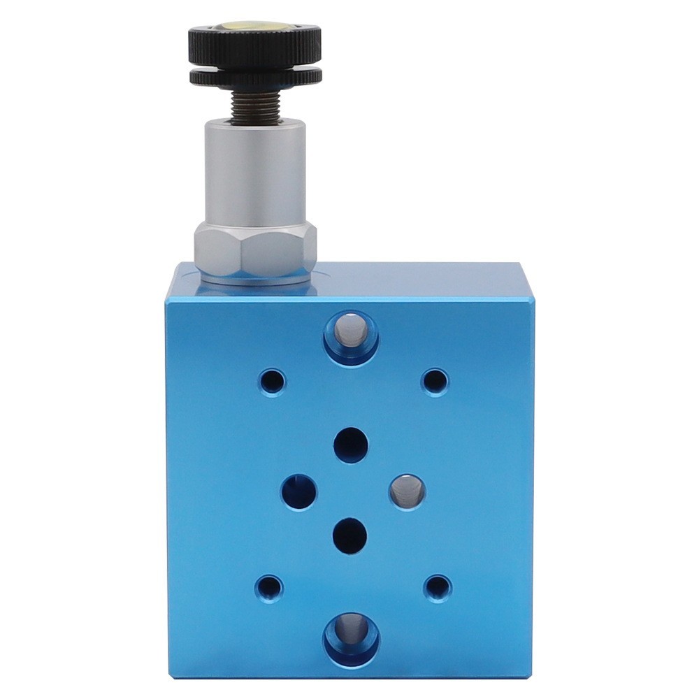 液压 压力调压用油板R02-ISE 液压泵用减压阀配调压阀可定制图3