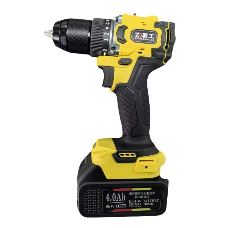 定制充电手电钻无刷组合工业级锂电电钻外贸牧田款锂电手枪钻图2