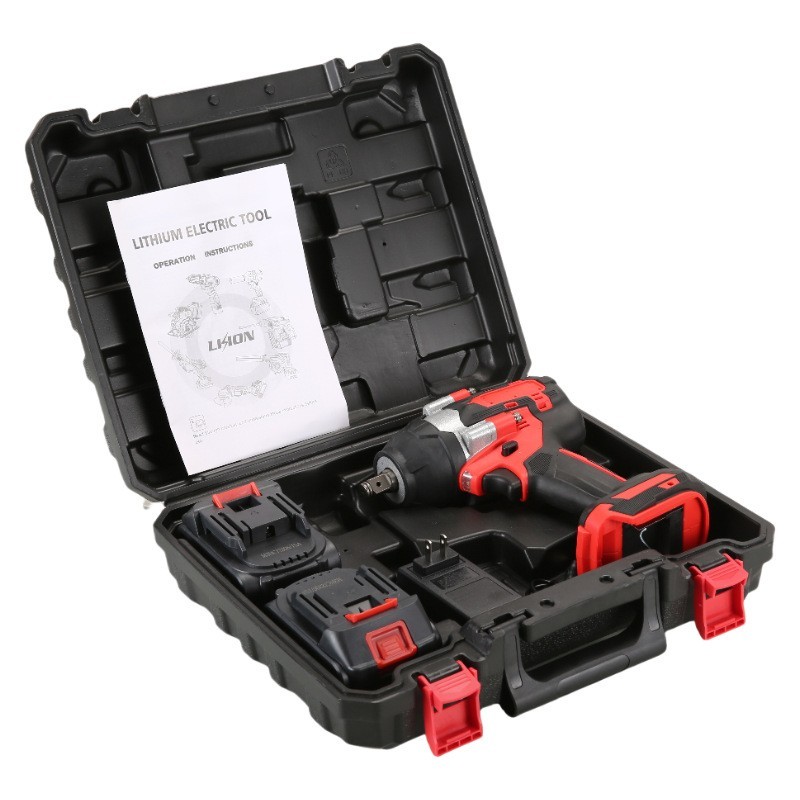 定制无刷锂电扳手充电式电动工具扳手架子工风炮多功能套筒套装图2