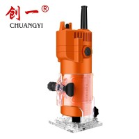 定制修边机木工工具倒装电木铣雕刻开孔锣机多功能铝塑板开槽机