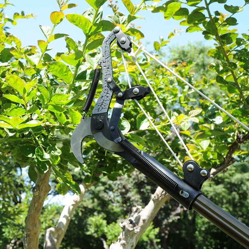 高空剪高枝剪三滑轮节力修枝剪 高树枝用园林绿化修整图2