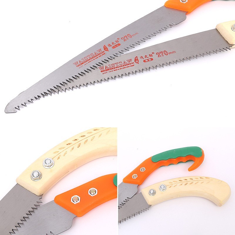 加工手锯家用木工锯子小型手持手工锯切割伐木锯园林果树快速锯树图2