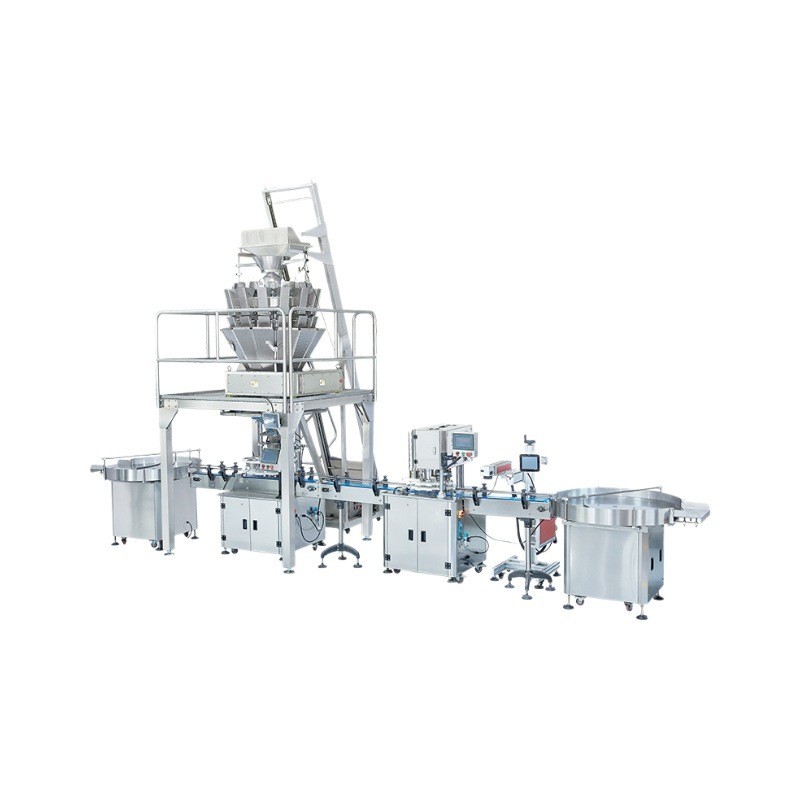 厂家自动零食宠物罐头封口机设备全自动肉罐头食品包装生产线商用图3