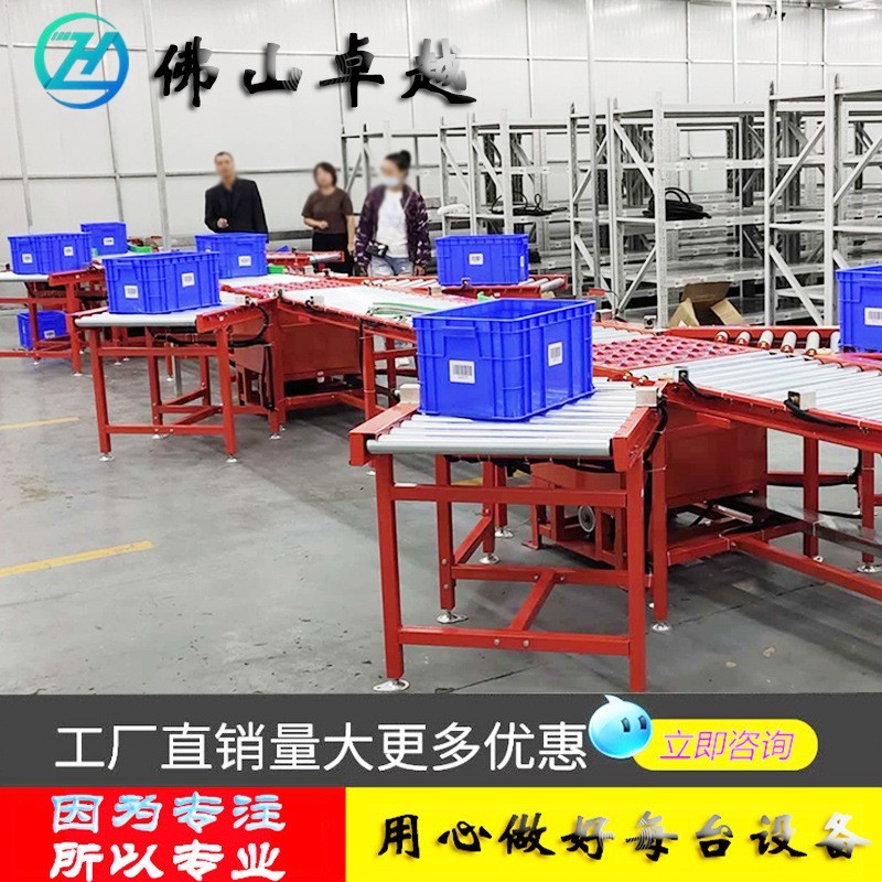 智能物流自动分拣线多角度自动斜摆轮 快递分货线 物流装卸线订制图4