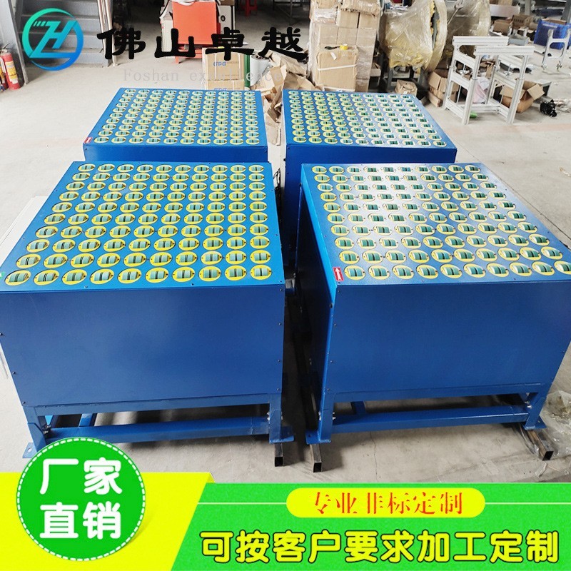 辊筒式分拣机 高速直角摆向90度转向机 电动滚筒大转盘式转向机图2