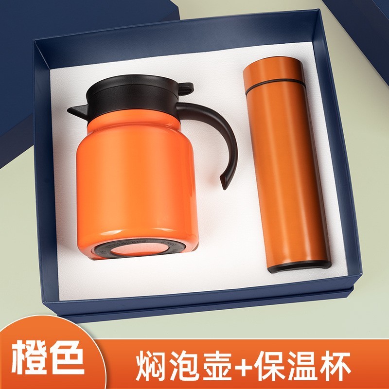年会伴手礼商务礼品保温杯焖烧壶套装定制logo公司开业活动纪念品图2