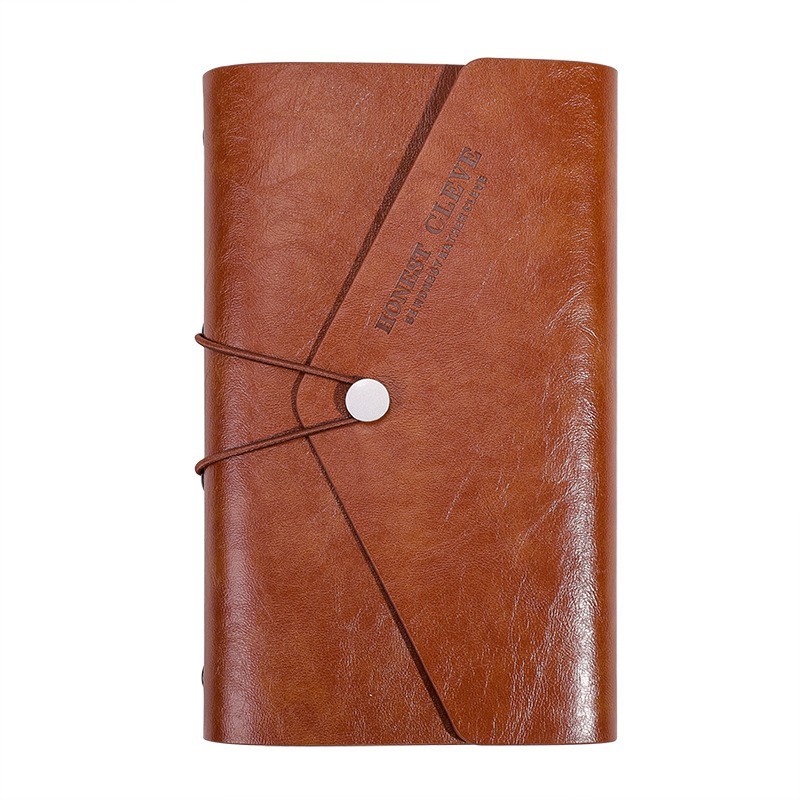 手账本PU活页笔记本本子a6复古记事本随身便携旅行创意文创可定制图4