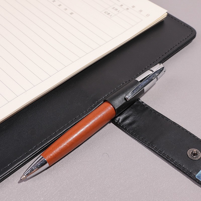 商务笔记本定制a5活页笔记本b5商务办公记事本企业可印刷logo本子图2