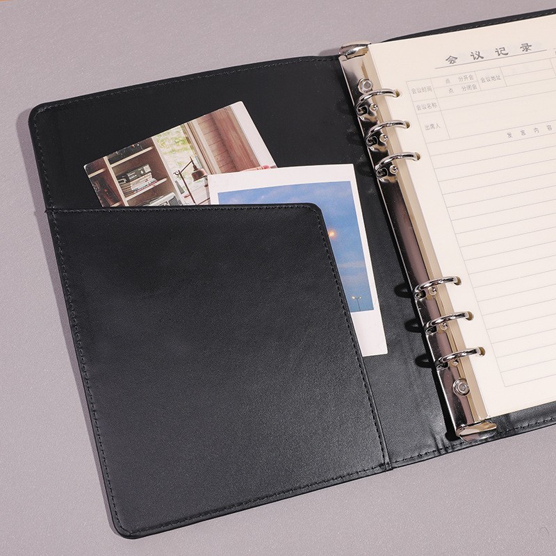 商务笔记本定制a5活页笔记本b5商务办公记事本企业可印刷logo本子