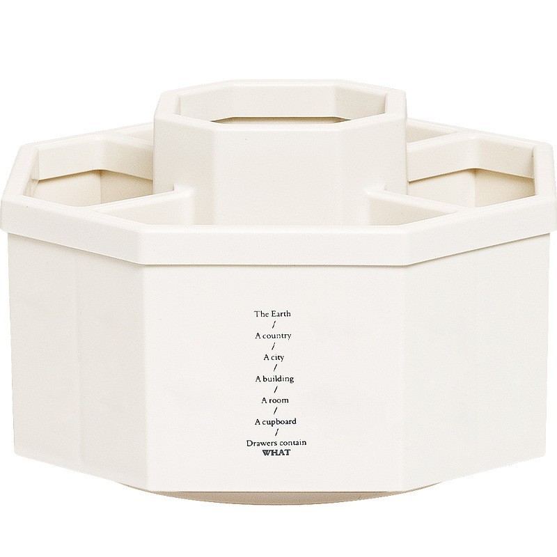 旋转笔桶高颜值笔筒可定制可贴牌办公室桌面简约创意学生收纳盒图3