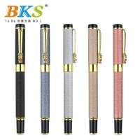 龙头笔夹签字笔钢笔宝珠笔简约大气中性笔金属水性笔激光定制