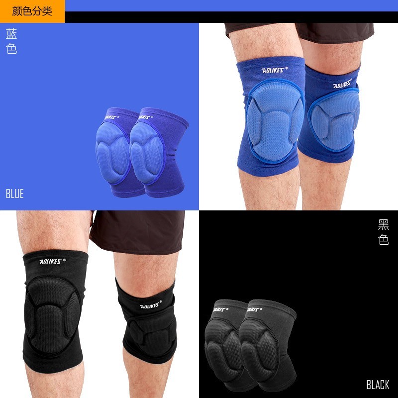 加厚防撞海绵护膝 舞蹈跪地排护膝 防撞护膝定制图3