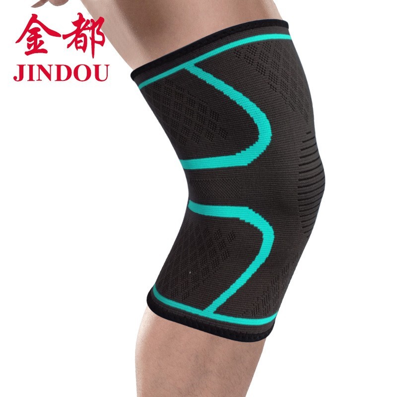 定制运动护膝爬山骑行跑步健身防滑透气篮球运动护具定制图2