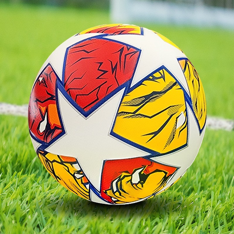 定制学校幼儿园儿童训练机构pu足球 1-5号彩印足球 跨境贴皮足图3