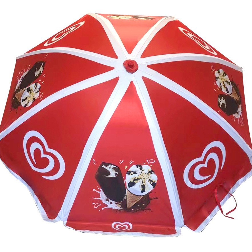 沙滩伞户外遮阳防晒摆摊圆伞定制太阳伞防风防雨庭院大伞摆摊伞图5