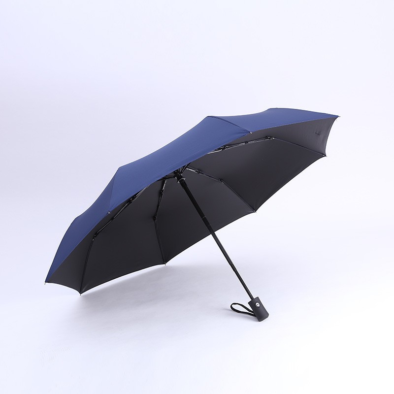 定制全自动八骨黑胶晴雨伞满版图案印刷LOGO广告伞 防晒遮阳伞图3