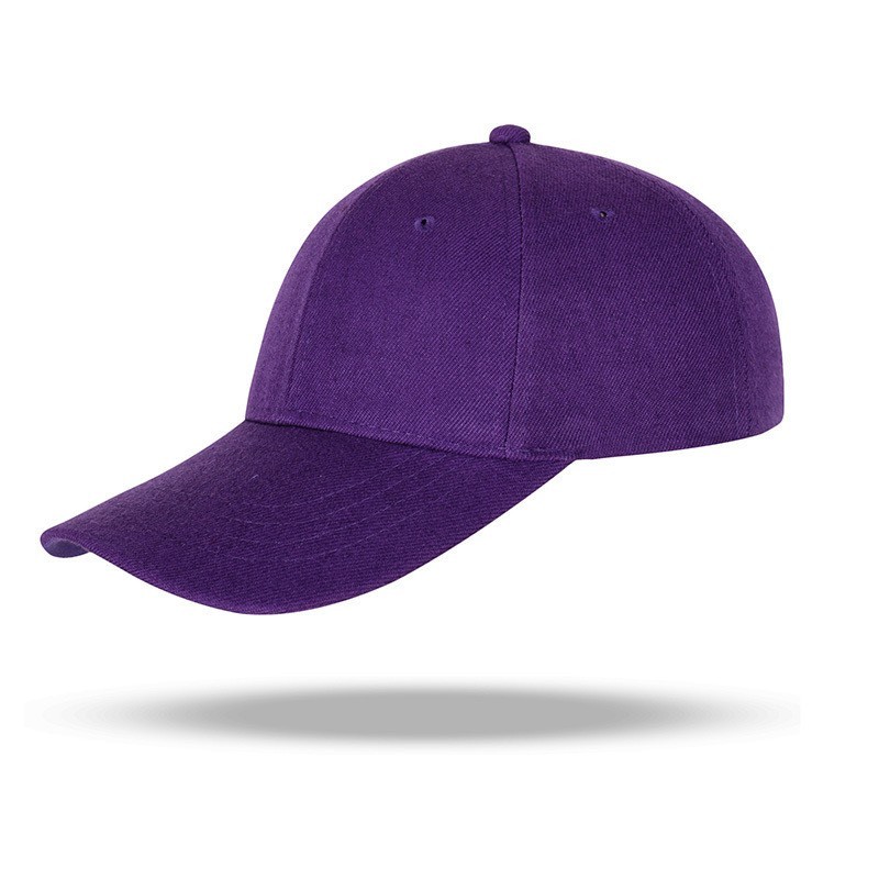 定做立体刺绣帽子纯色鸭舌帽旅游防晒白色广告棒球帽定制logo图5