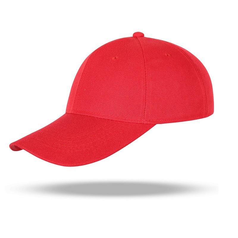 定做立体刺绣帽子纯色鸭舌帽旅游防晒白色广告棒球帽定制logo图2