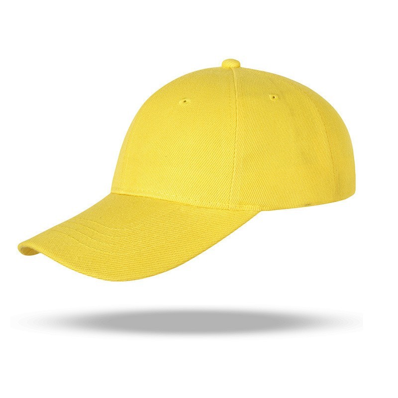 定做立体刺绣帽子纯色鸭舌帽旅游防晒白色广告棒球帽定制logo图4