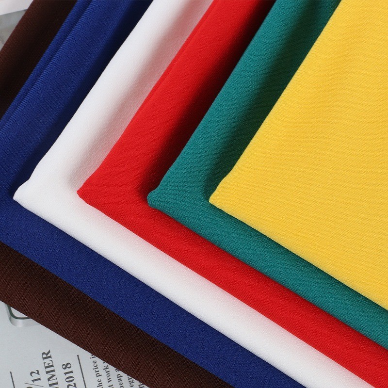 水晶麻面料 200g加捻针织ITY面料涤氨仿麻弹力舞蹈服礼服面料图3