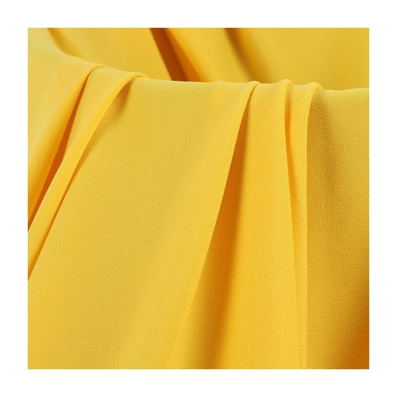 水晶麻面料 200g加捻针织ITY面料涤氨仿麻弹力舞蹈服礼服面料图2