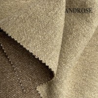 加工定制锁式纹理肌理面料混色羊毛绉纱双面呢双面异色大衣呢料