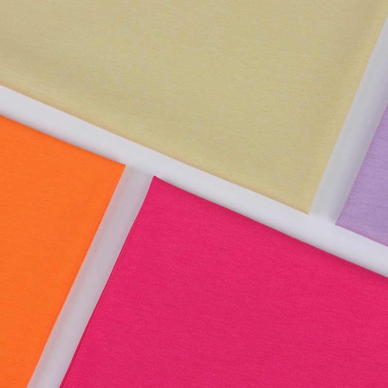 加工定制 26支纯棉针织面料165g全棉单面薄款汗布春夏家居服T恤布图3