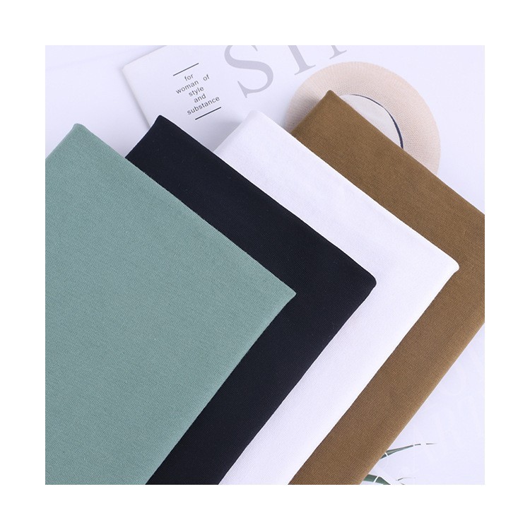 中大布行26s纯棉汗布柔爽棉布料170g针织布春夏休闲发T恤面料图2