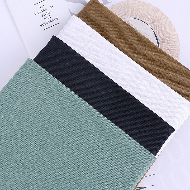 中大布行26s纯棉汗布柔爽棉布料170g针织布春夏休闲发T恤面料图3