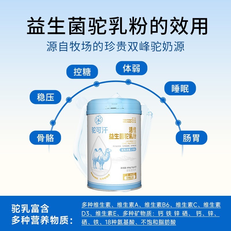 活性益生菌驼乳粉定制驼奶粉贴牌代工图4