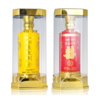 泸州浓香型白酒餐饮企业及个人定制酒喜酒寿酒满月酒来图定制贴牌
