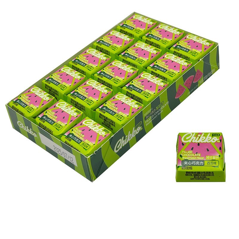 网红纯可可脂10克独立包装小方块水果味夹心巧克力曲奇牛奶巧克力图5