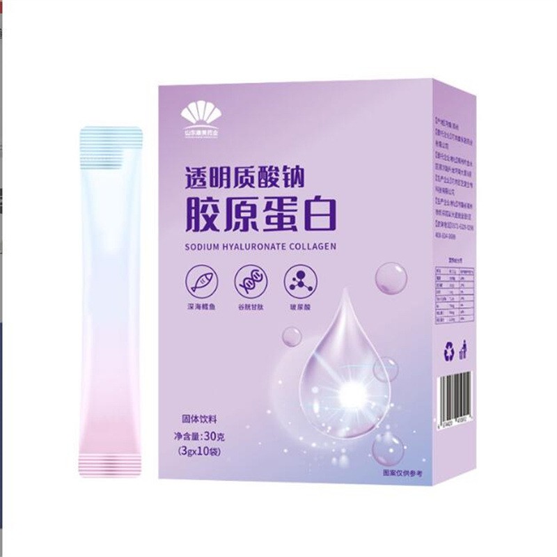 定制虾青素透明质酸钠固体饮料 燕窝口服玻尿酸粉贴牌OEM代加工厂图3