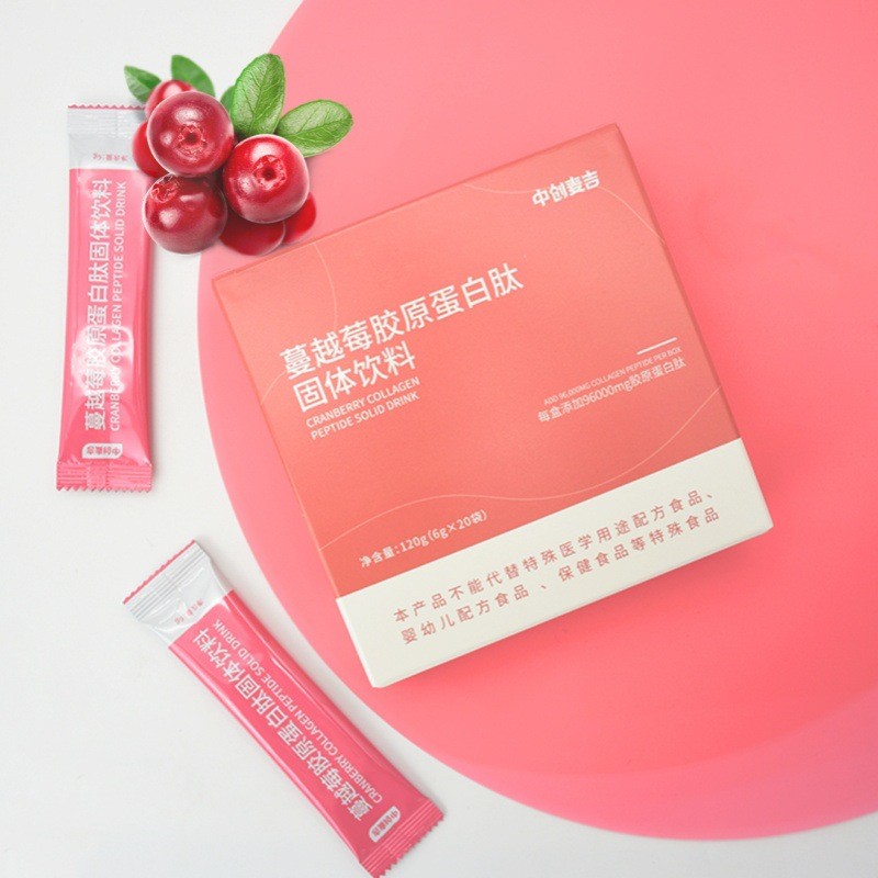 定制虾青素透明质酸钠固体饮料 燕窝口服玻尿酸粉贴牌OEM代加工厂图4