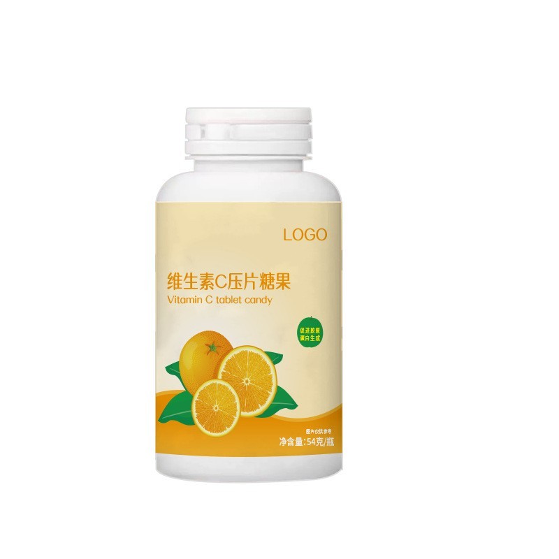 维生素C压片糖果VC多口味零食咀嚼片剂维生素糖果贴牌定制代加工图2