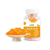 维生素C凝胶软糖贴牌定制代加工VC糖蓝莓叶黄素橡皮糖褪黑素软糖