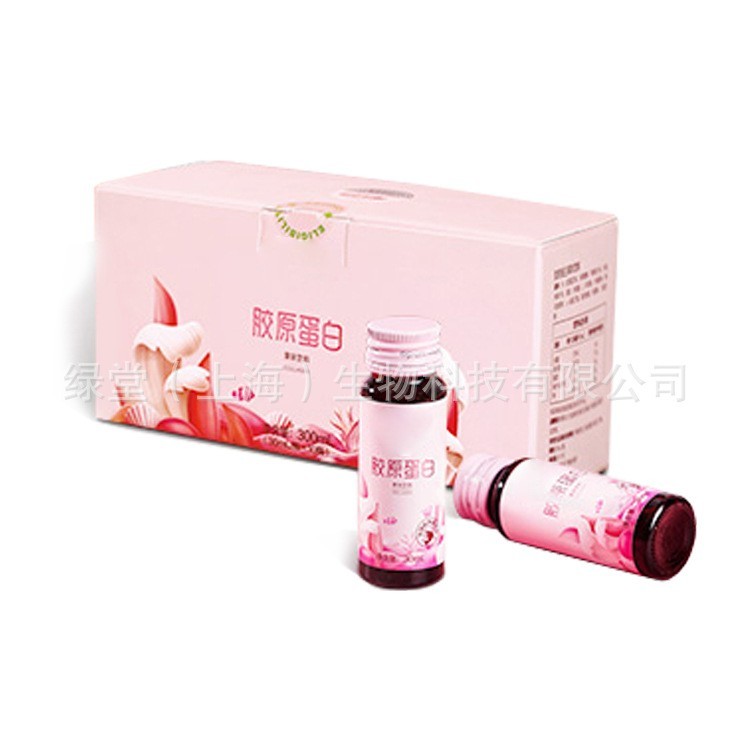 红石榴低聚肽胶原蛋白饮OEM益生元白芸豆酵素饮品代工 贴牌工厂图2