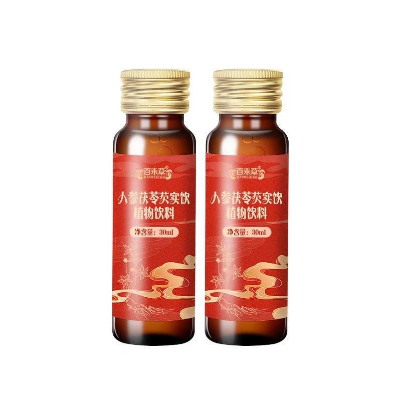 人参茯苓芡实饮-1饮料代加工液体饮料oem贴牌 植物饮品山东厂家图5