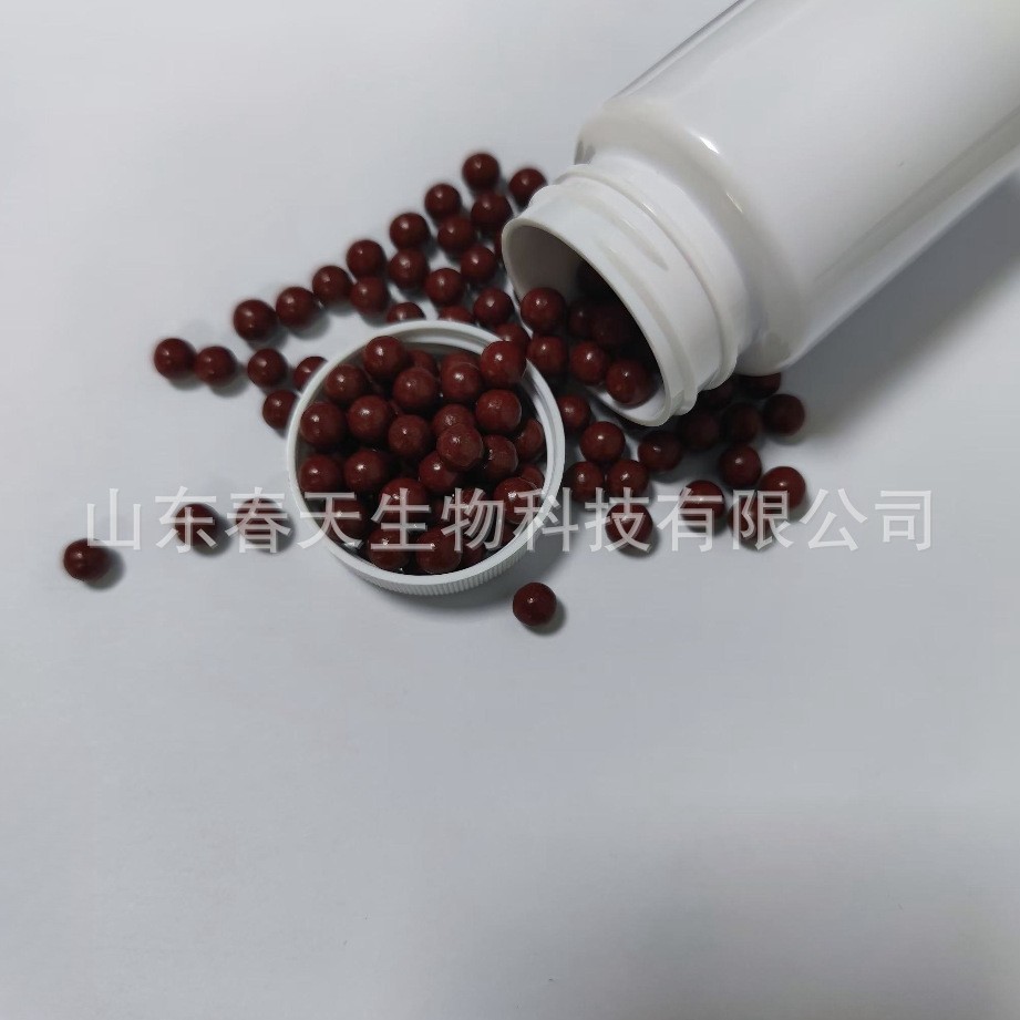 水丸代加工抛光红色包衣黑色丸剂定制水泛丸各种规格食丸来料加工图4