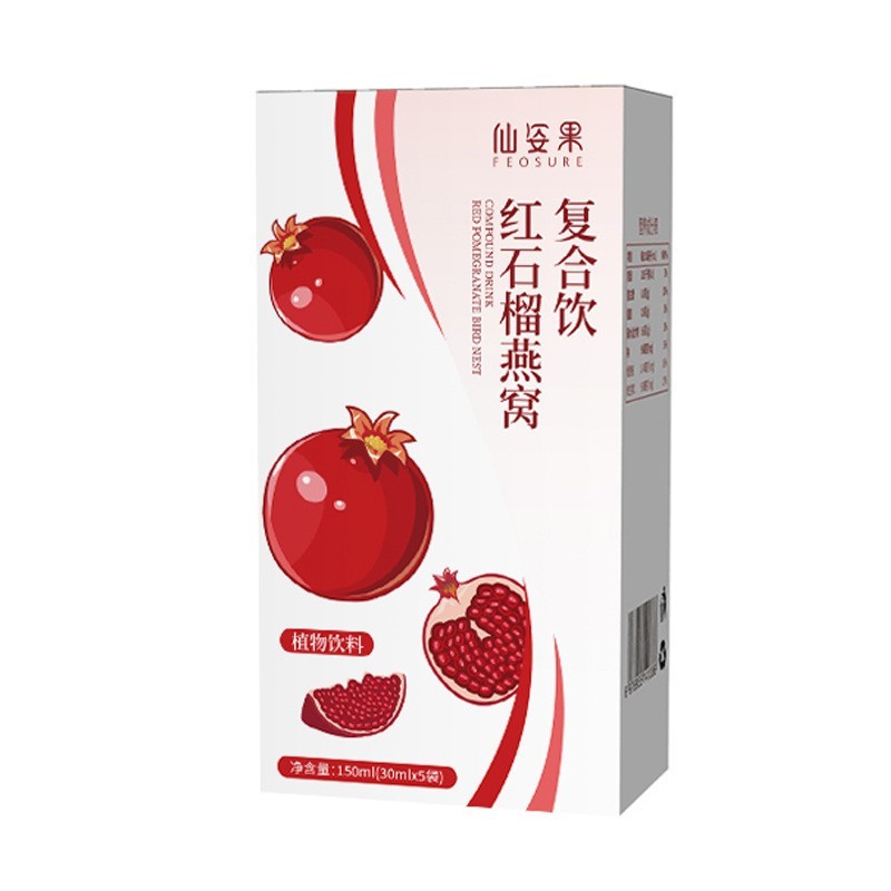 仙姿果红石榴燕窝多肽复合饮150ml现货代发液体饮料植物饮料图2