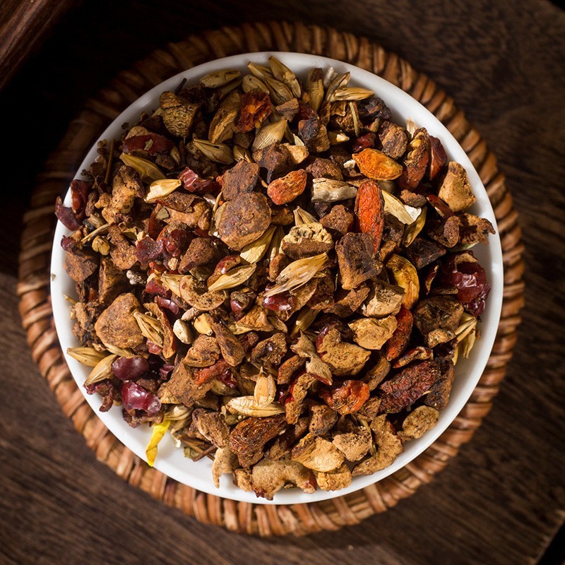 人参玛咖雄风茶 五宝茶男人茶八宝茶黄精雄花袋泡茶老公茶肾茶图4