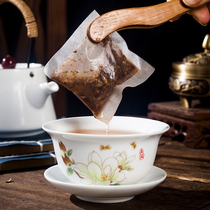 人参玛咖雄风茶 五宝茶男人茶八宝茶黄精雄花袋泡茶老公茶肾茶图5